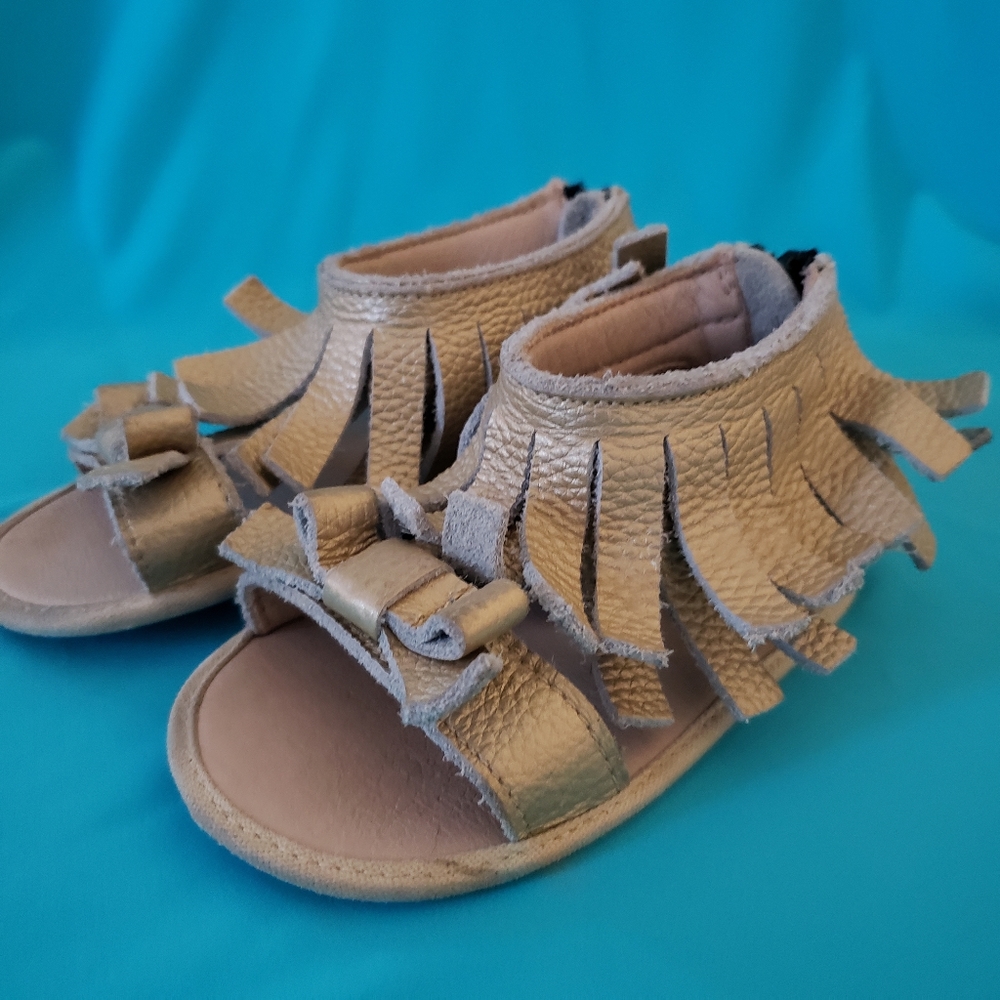 Monkey Feet Leather Sandals